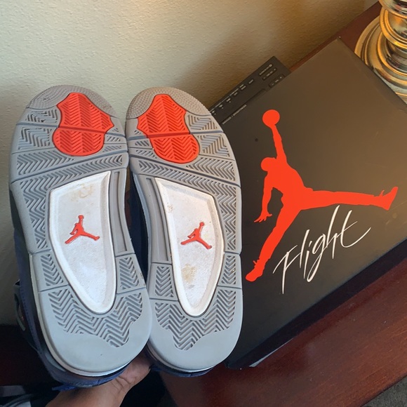 Air Jordan Retro 4s Winterized Loyal Blue size 10 - Picture 7 of 10